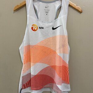 Men's Nike Aeroswift NN 2023 Running Singlet DV7714-100 Kipchoge Size NEW